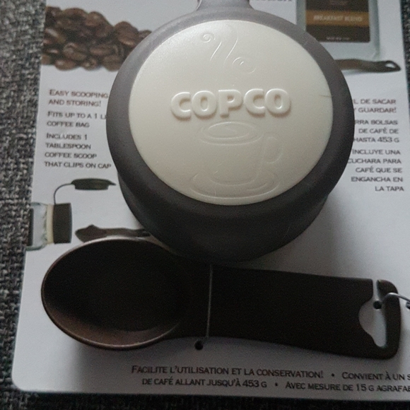 Coffee bag cap with scoop - Picture 4 of 4